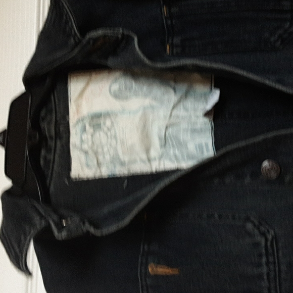 DENIM Black Jacket From the 80's VINTAGE ....JORDACHE - Picture 5 of 8